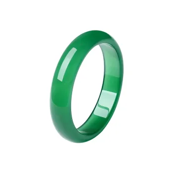D.Get Chalcedony Jade Bangles Unisex