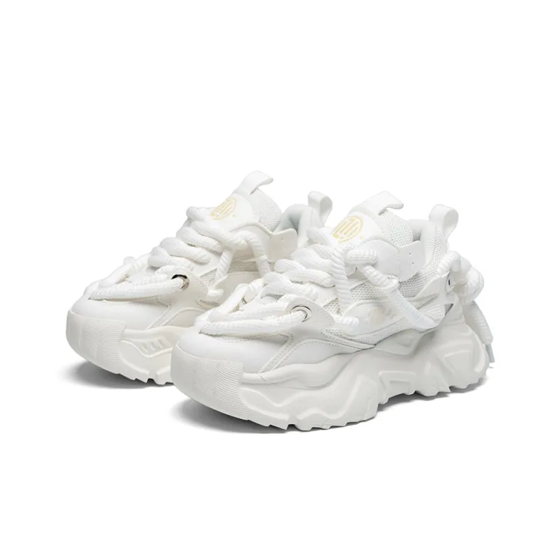 ZHR Flying Fish Model Breathable And Lightweight Low Top Chunky Sneakers Unisex-8