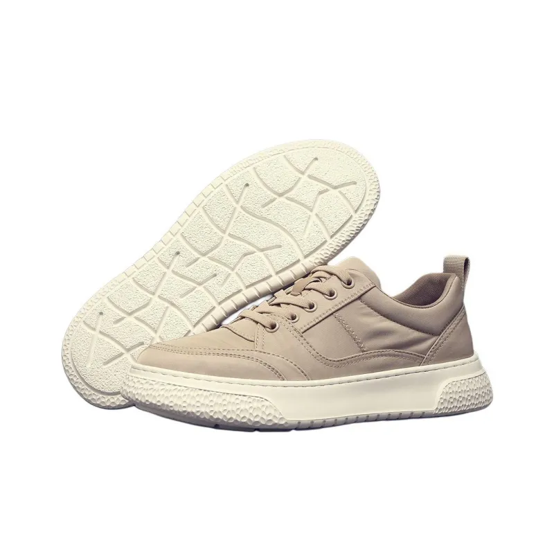 JANE HARLOW Low-Top Skateboard Shoes Men's Apricot-4
