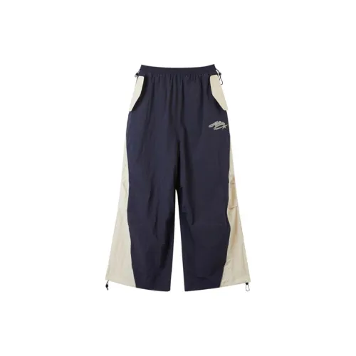 TBSM Casual Pants Unisex Navy Blue/Light Khaki