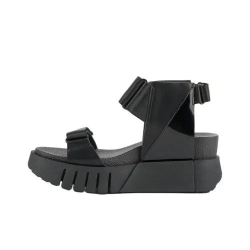 UNITED NUDE Delta Run One Strap Sandals 6.5cm Women's Black