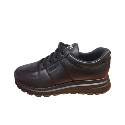 PRADA Low Top Casual Shoes Men's Black