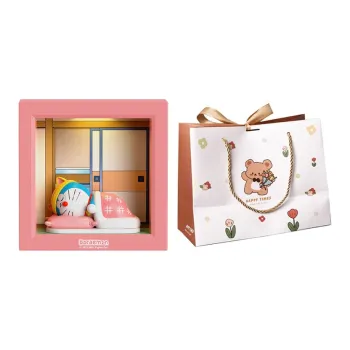ROCK x Doraemon Sleeping Baby Commemorative Edition Photo Frame With Night Light Chibi Figures