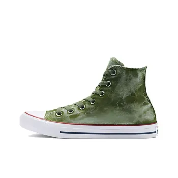 Converse Chuck Taylor All Star Wear-resistant And Lightweight High-Top Canvas Shoes Unisex Green