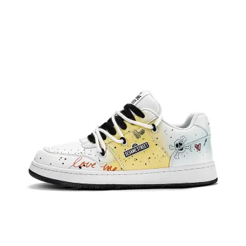 SESAME STREET Low Top Skateboard Shoes Unisex