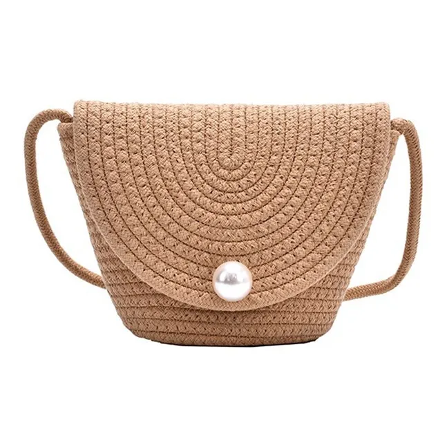 JANE KLAIN Fabric Shoulder Bag Regular Women's Doll Multicolor/Doll Green/Doll Khaki/Multicolor/Beige/Khaki-7