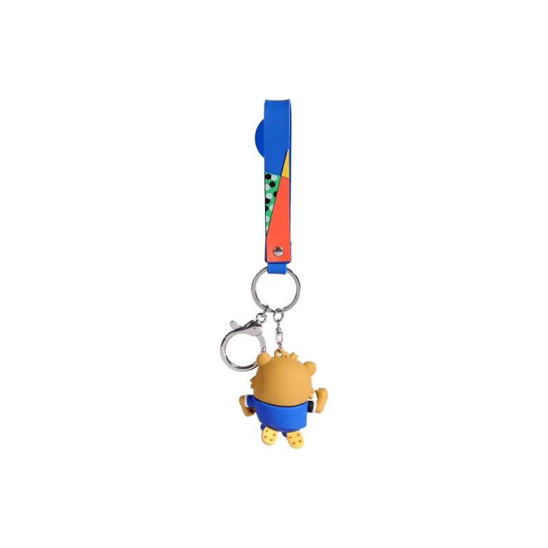 UEFA EURO 2024 Keychain Badge Zinc Alloy Mascot 36x29.5mm Soccer 17x17mm Unisex-5