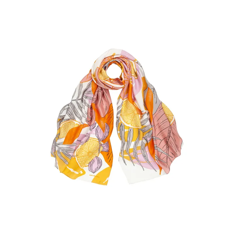 MARJAKURKI Silk Scarves Women's-0