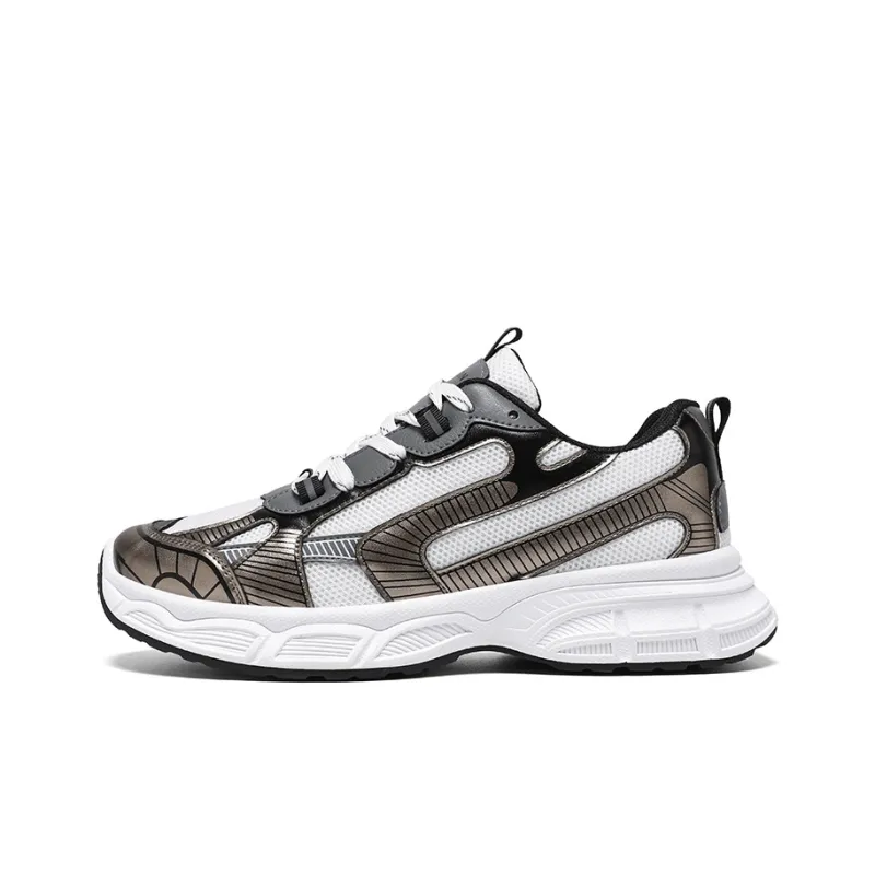 Locke Slip Resistant Breathable Low Top Chunky Sneakers Unisex-0