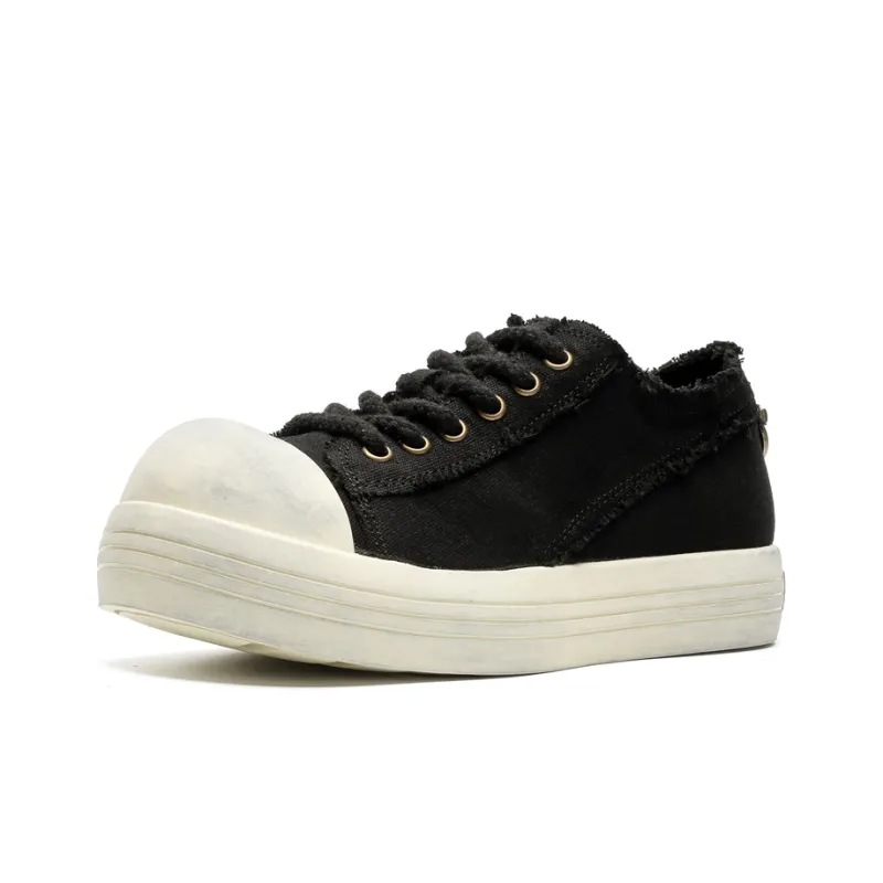 KUNGFUDEER Canvas Shoes Unisex Low Top-6