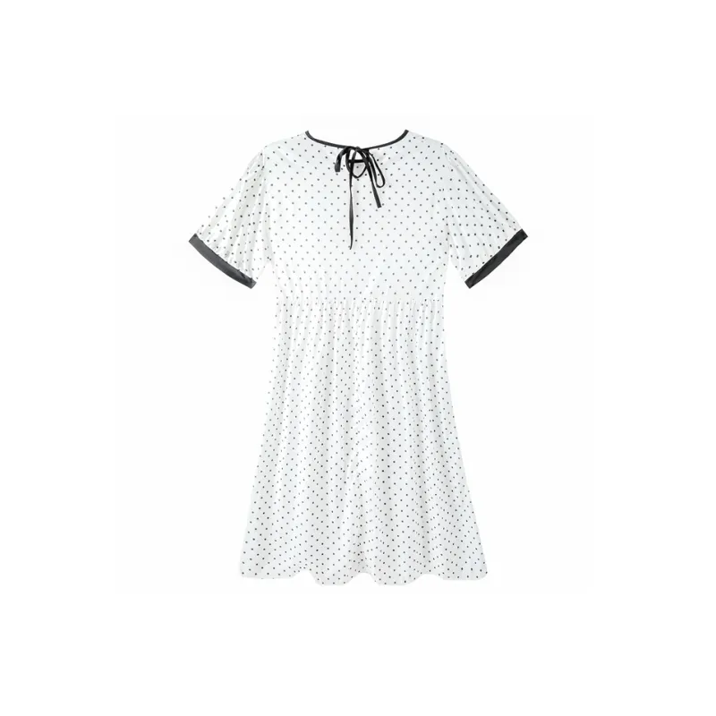 EIDOLON GRAIN Short Sleeved Dress Women's Polka Dot-1