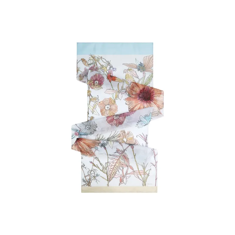 MARJAKURKI Silk Scarves Women's-1