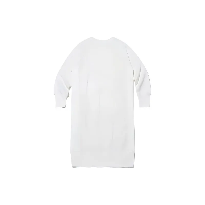 Champion Long Sleeved Dresses Women's White-1