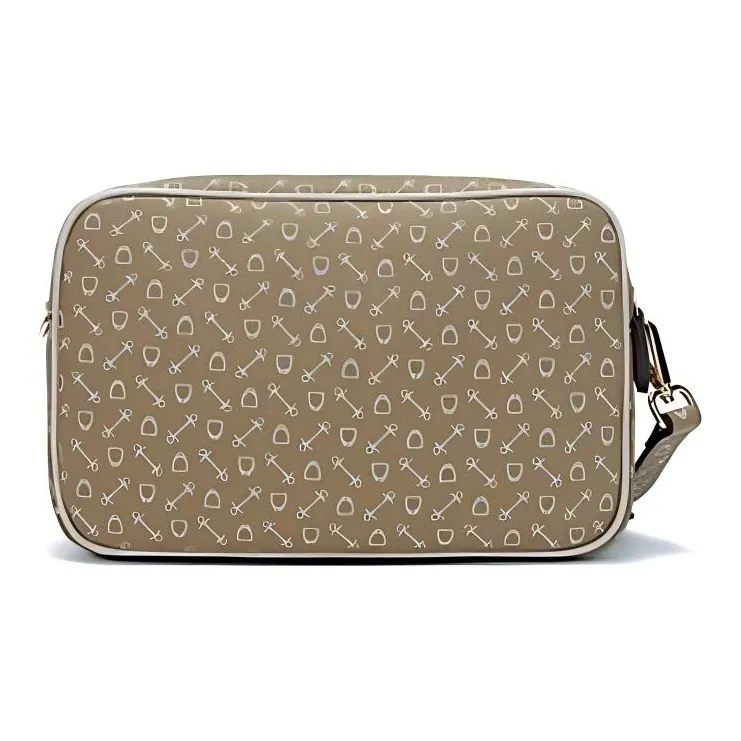Why Artificial Leather Shoulder Bag, Crossbody Bag Medium Size Women's Coffee With Caramel/Milk Tea With Rice-8