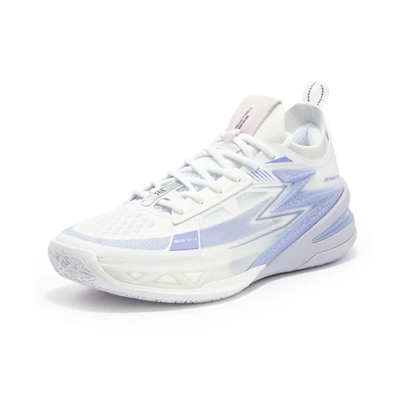 361° BIG3 5.0 Pro Basketball Shoes Men Low Top 361 Degrees White/Iris-1