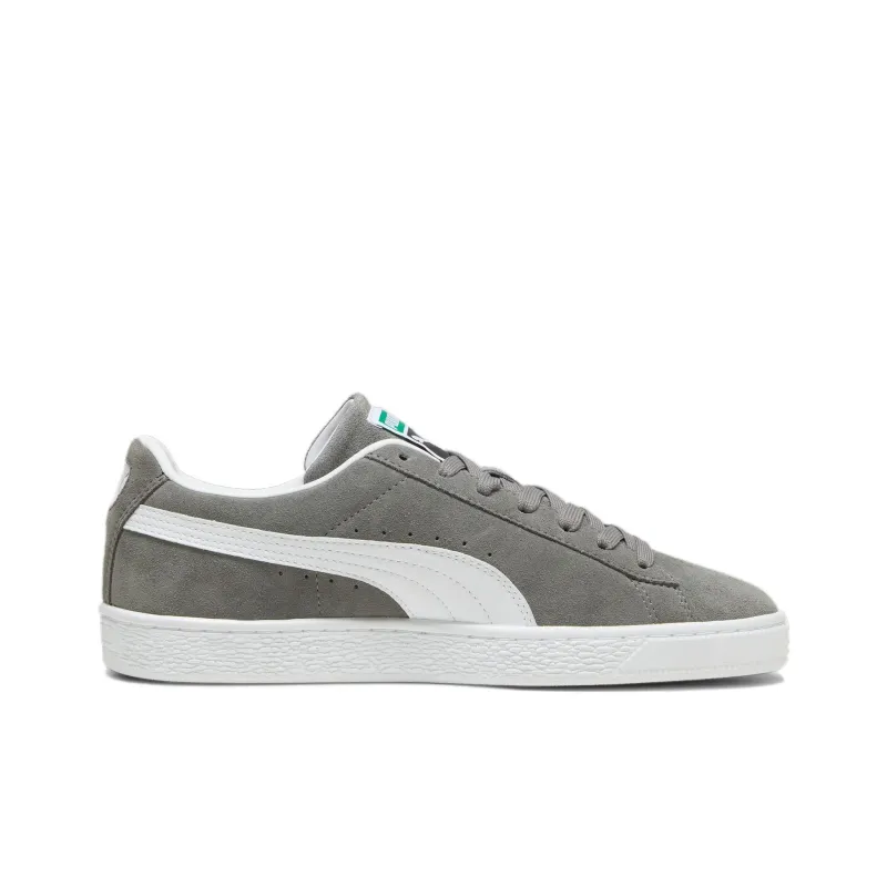 PUMA Suede Anti Slip Wear Resistant Low Top Skateboard Shoes Unisex Gray-1