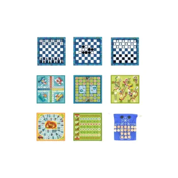 MIDEER Flight Chess Five In A Row Checkers Multifunction Board Games