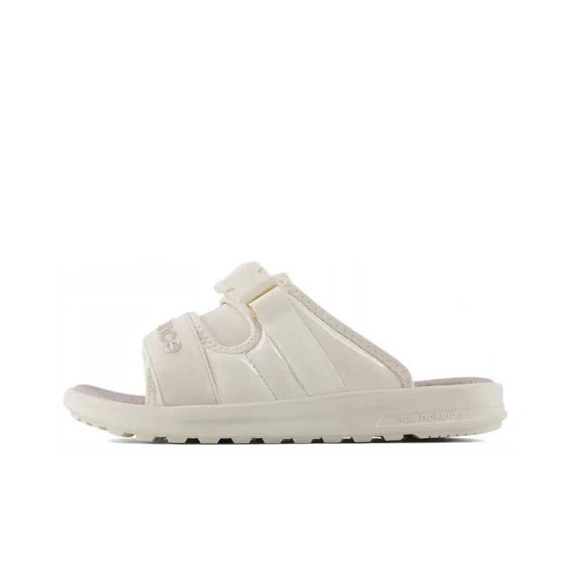 New Balance NB 330 Slip Resistant Abrasion Resistant Slide Slippers Women's White-0
