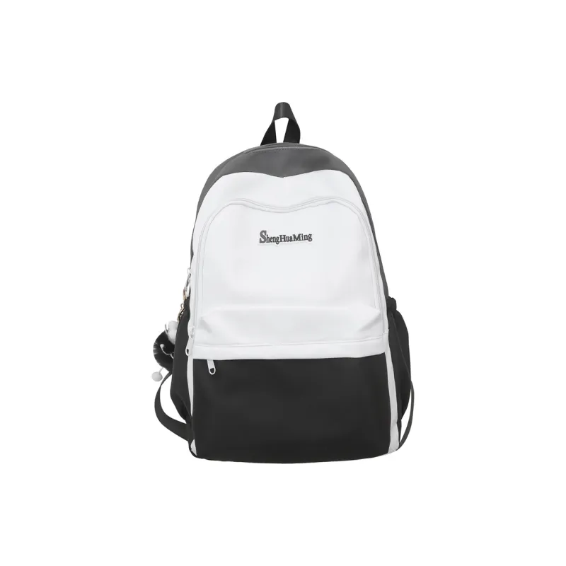 GEERDUN Nylon Backpack Unisex Black/Khaki/Green/Blue-0
