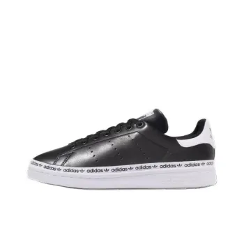 Adidas Originals Stan Smith Logo Taping Black White Women's
