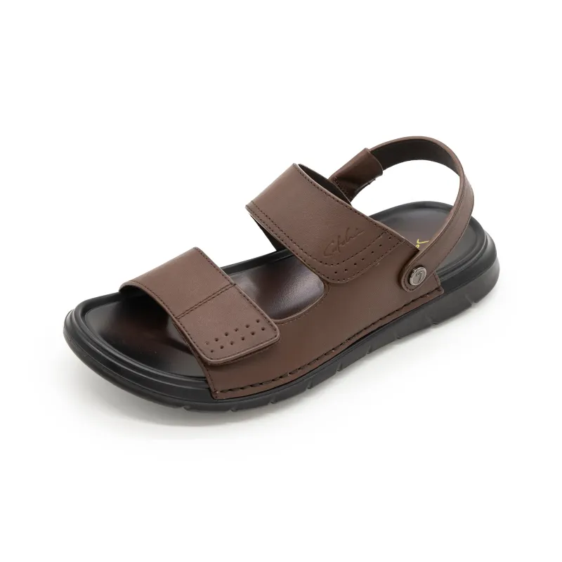 Satchi Beach Sandals Men's Brown-1