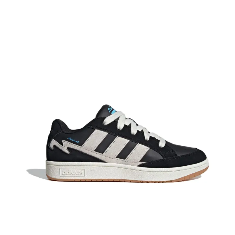 Adidas WCARD ADV Anti Slip Wear Resistant Low Top Skateboard Shoes Unisex Black-1