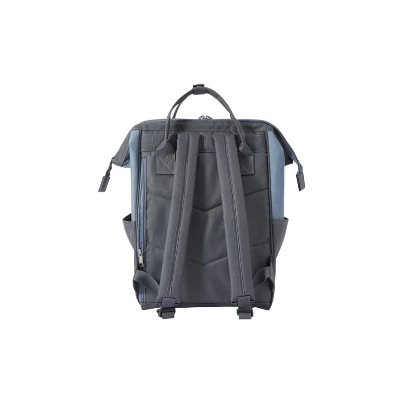SEM/R Polyester Backpack Large Size Unisex Army Green/pink/gray blue/black-16