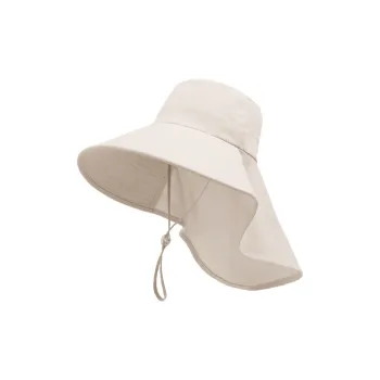KOMY Polyester Outdoor Neck Protection Bucket Hat Women's