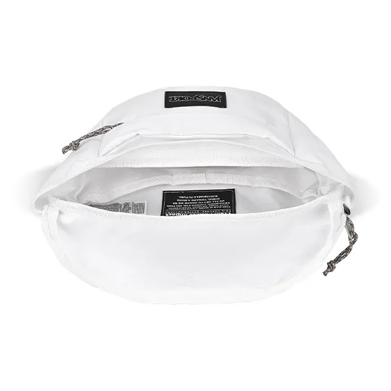 JanSport Fabric Fanny Pack Large Size Unisex Milk White-1