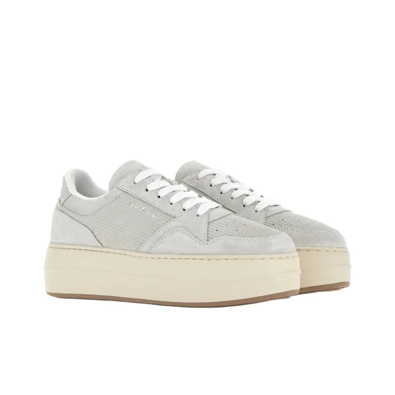 HOGAN Skyscraper Low Top Skateboard Shoes Women's Green-2