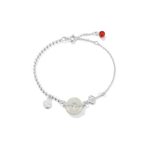 YUOFFICIAL Jade Bracelets Women's