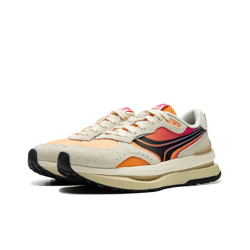 LiNing Honor Renew Cushioning Breathable Supportive Rebound Low-Top Casual Shoes Men's Light Yellow-2