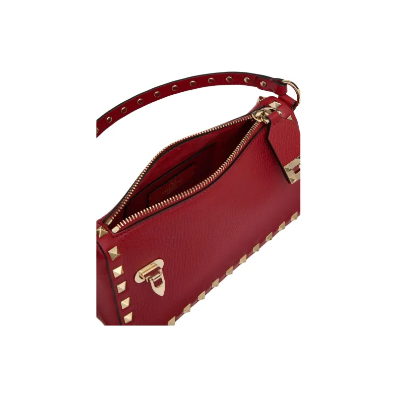 Valentino Garavani Rockstud Zip Up Tote Bag-5