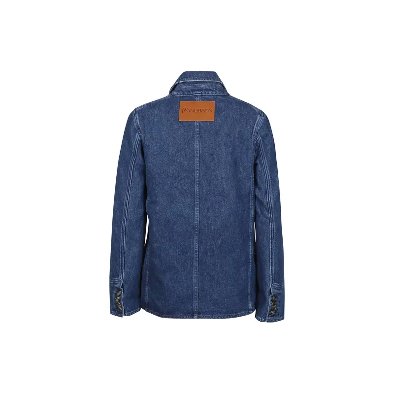 JW Anderson Logo Patch Denim Jacket-1