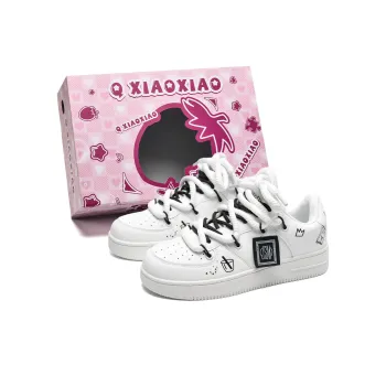Circle Small Coverage Slip-Resistant Water-Resistant Lightweight Low-Top Skateboard Shoes Unisex White Black