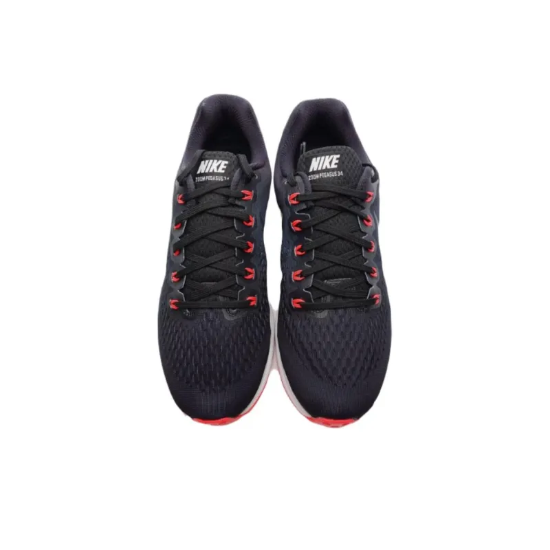 Nike Air Zoom Pegasus 34 Black Red Orbit-3