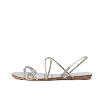 Pedro García Esme One Strap Sandals Women's Silver