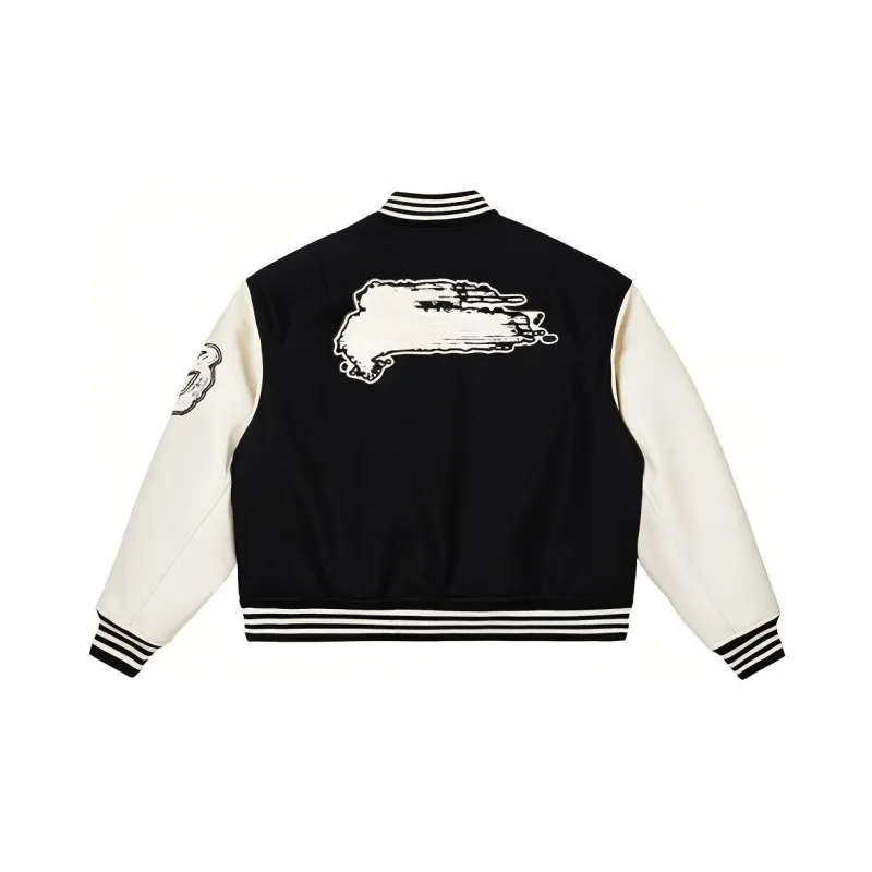 Y 3 Logo Patch Zip Up Jacket-1