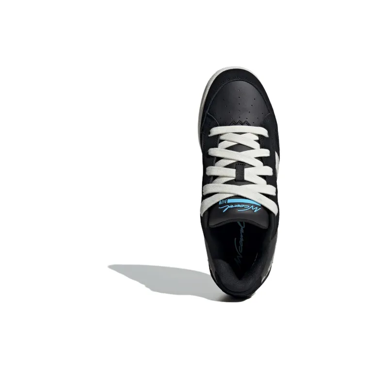 Adidas WCARD ADV Anti Slip Wear Resistant Low Top Skateboard Shoes Unisex Black-3