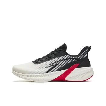 Anta Suburban Abrasion-Resistant Low-Top Running Shoes Men's White Black