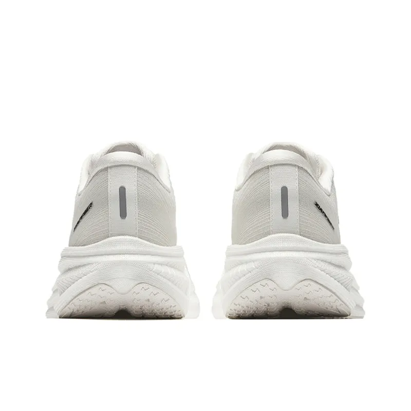 Anta Cushioning Slip Resistant And Abrasion Resistant Low Top Running Shoes Men's Papyrus White-3