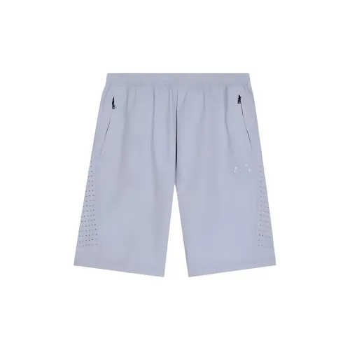 PEAK Sports Shorts Men Silver Gray