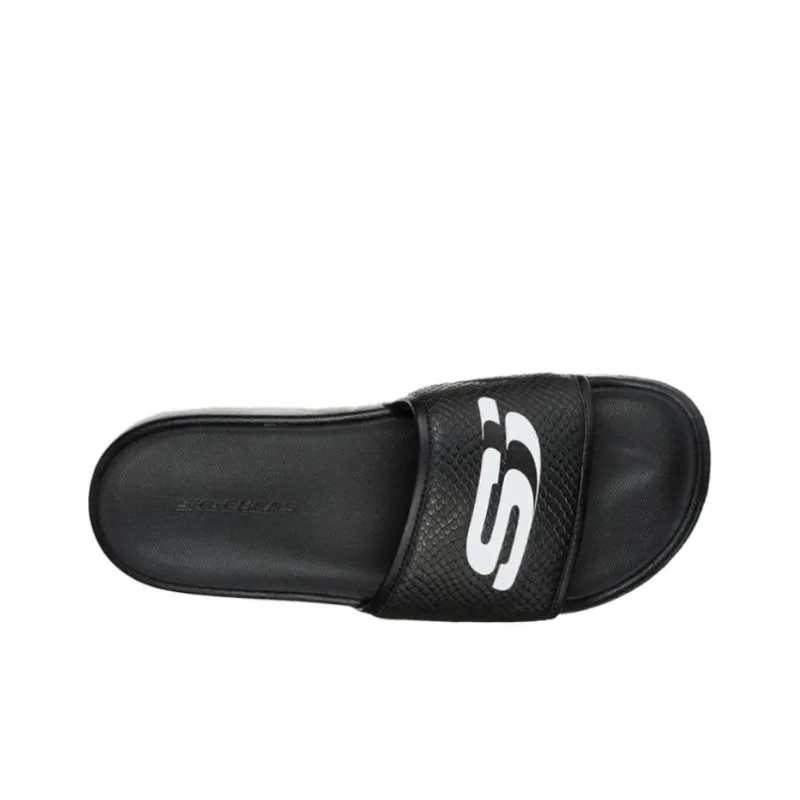 Skechers Gambix 2.0 Casual Black Slippers-3