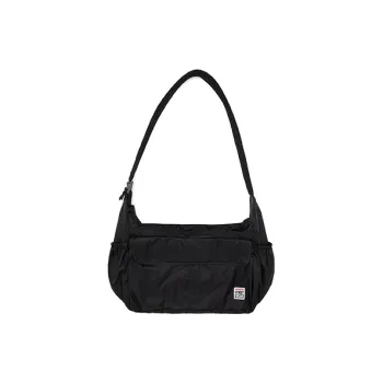 Vision Street Wear Nylon Shoulder Bag Regular Unisex Black/Purple