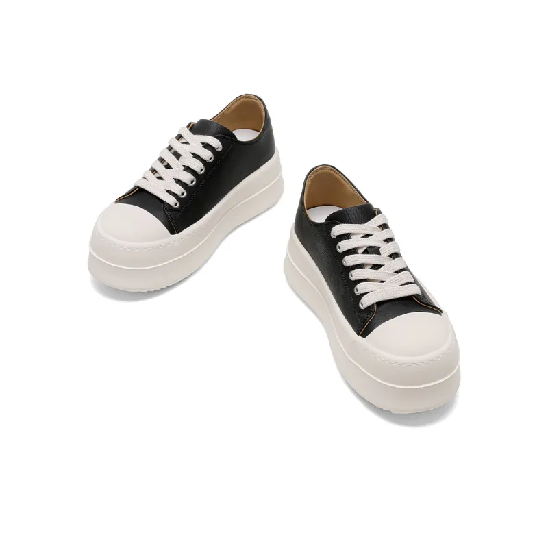 C°BANNER Low Top Skateboard Shoes Women's Black-3