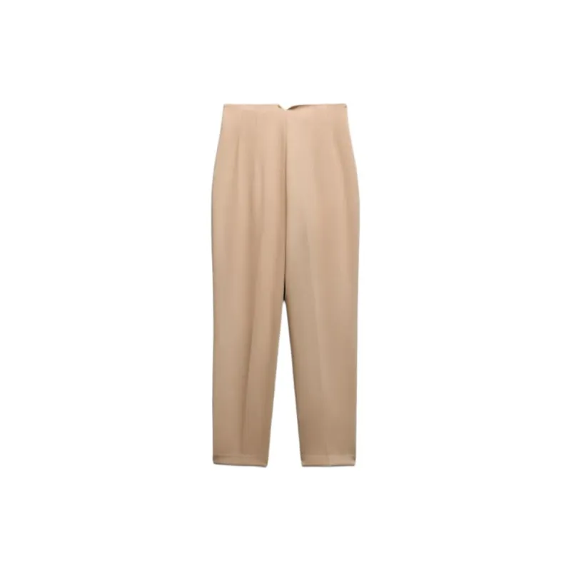 ZARA Suit Trouser Women's Khaki-1