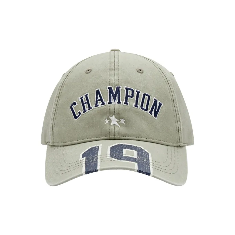 Champion Cotton Baseball Caps Unisex Khaki-1