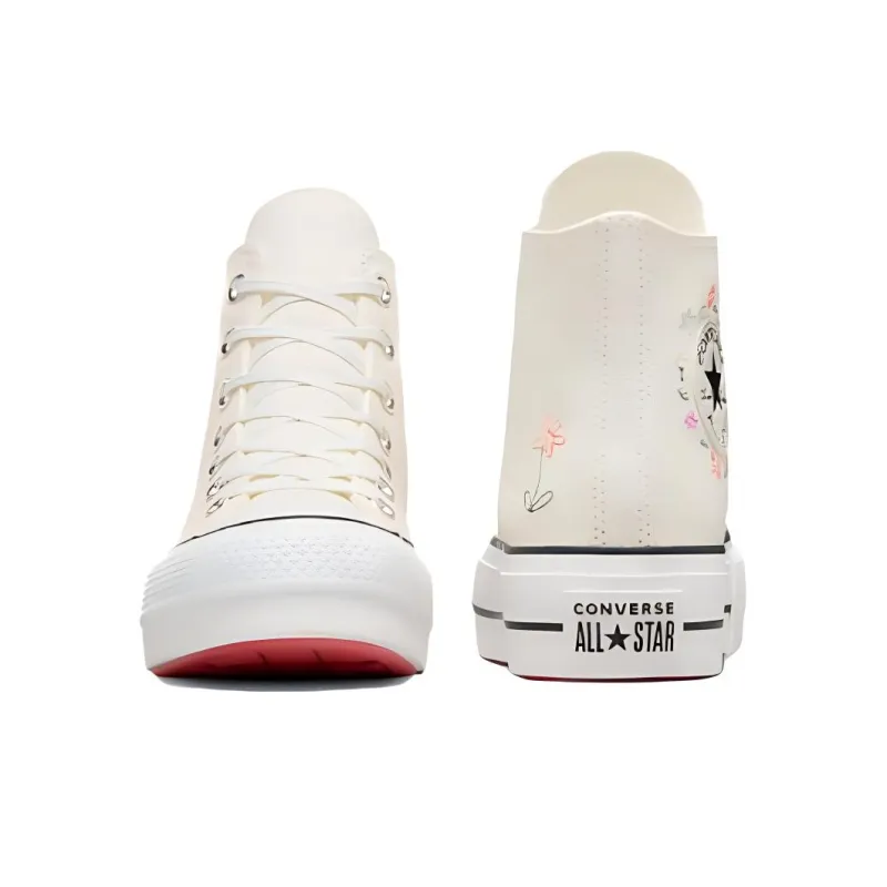 Converse Women's Chuck Taylor All Star Lift Platform High 'Little Flowers' Women's-5