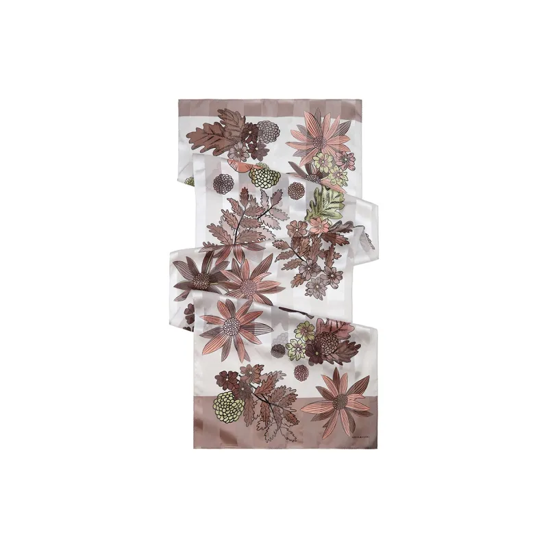 MARJAKURKI Silk Scarves Women's-3