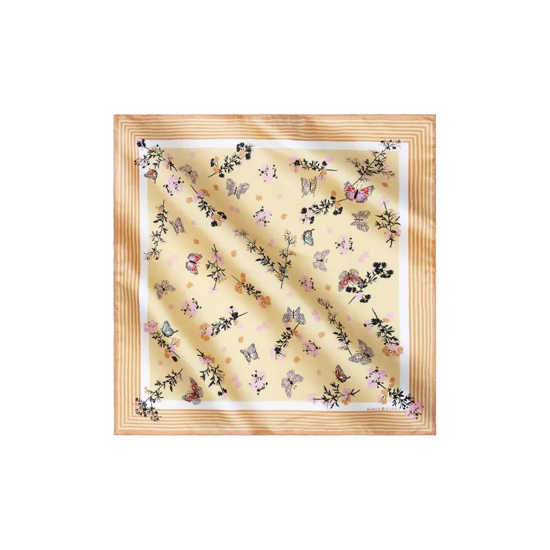 MARJAKURKI Silk Scarves Women's-0